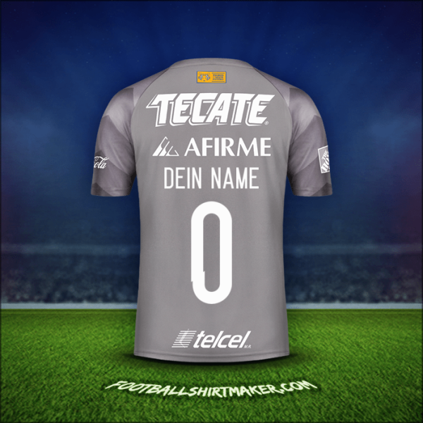 Trikot Tigres UANL 2018 Dritte -  dein name - 0