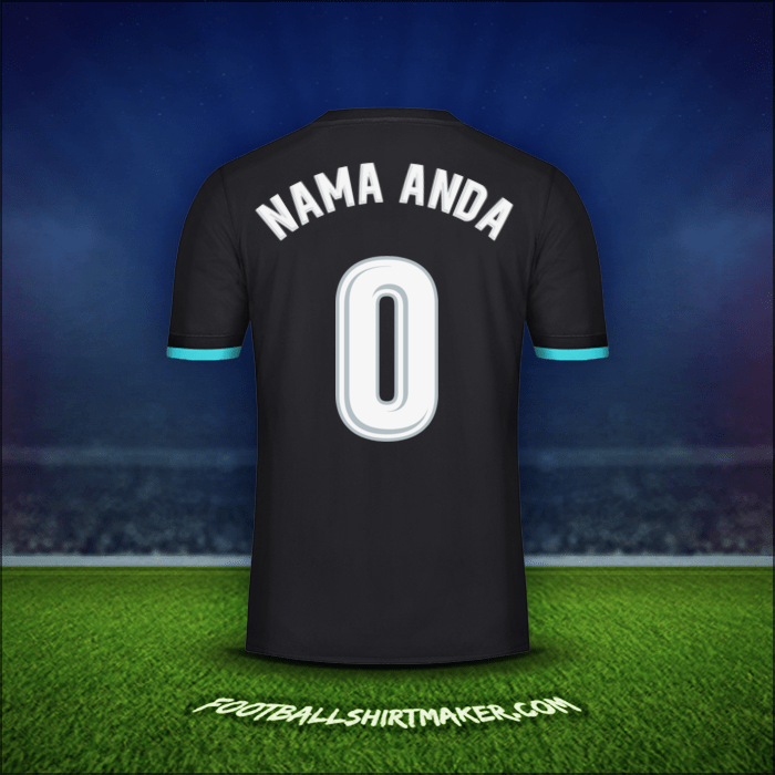 Jersey Real Madrid CF 2017/18 Alternatif -  nama anda - 0