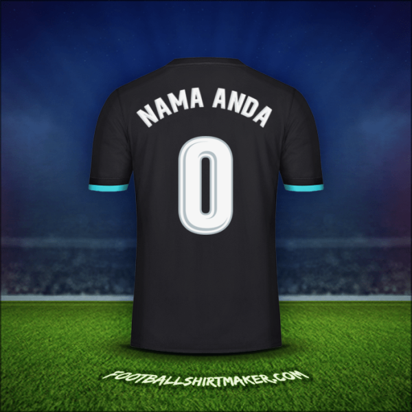 Jersey Real Madrid CF 2017/18 Alternatif -  nama anda - 0