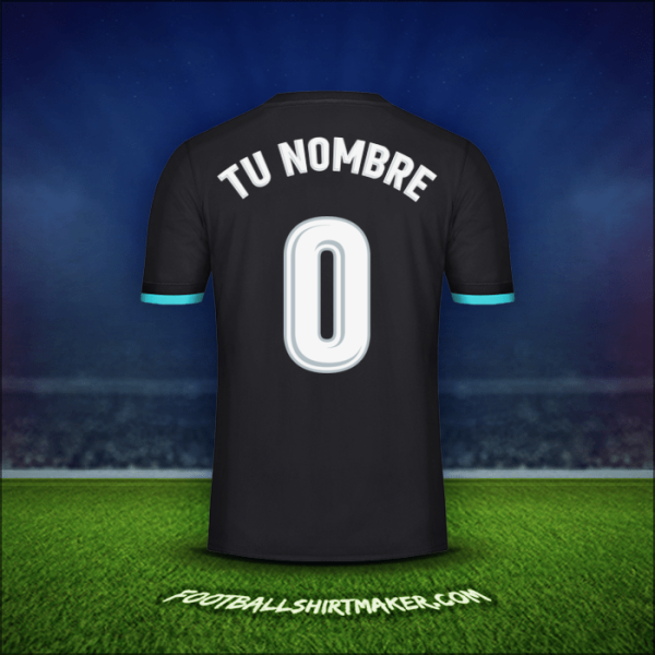Camiseta Real Madrid CF 2017/18 Visita -  tu nombre - 0