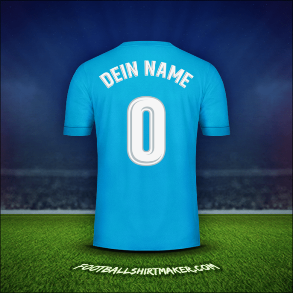 Trikot Real Madrid CF 2017/18 Dritte -  dein name - 0