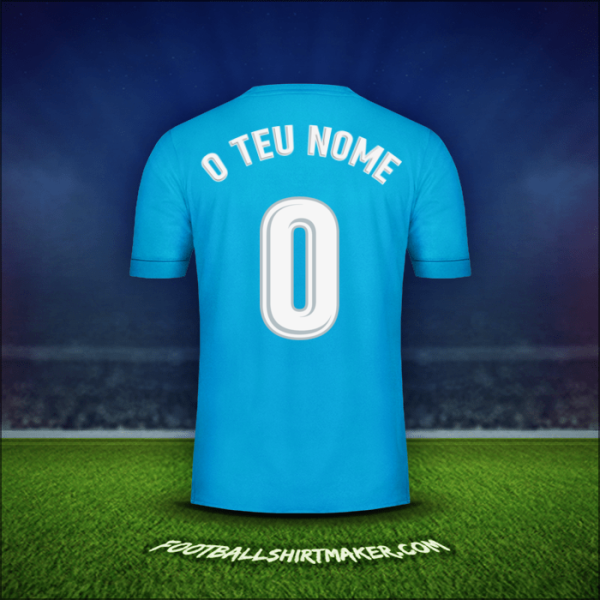 Camisola Real Madrid CF 2017/18 Terceira -  o teu nome - 0