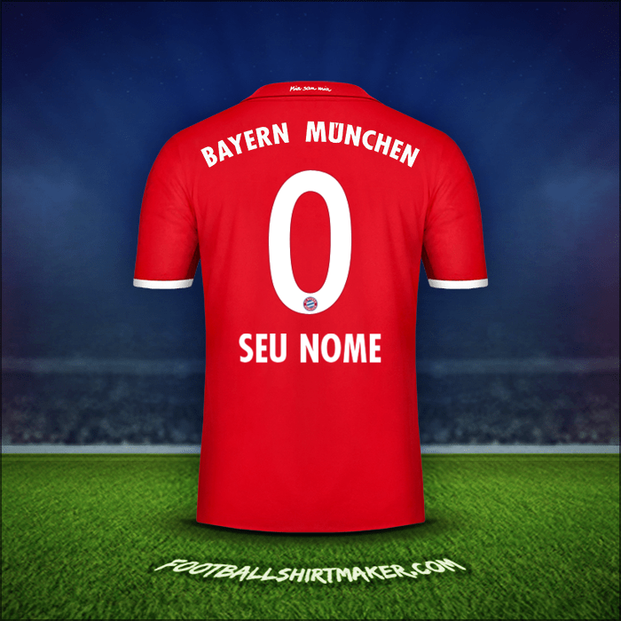 Camisa FC Bayern Munchen 2016/17 -  seu nome - 0