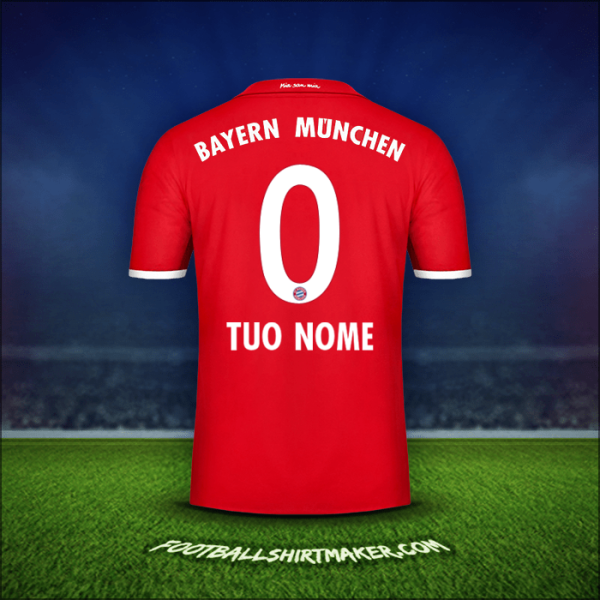Maglia FC Bayern Munchen 2016/17 -  tuo nome - 0
