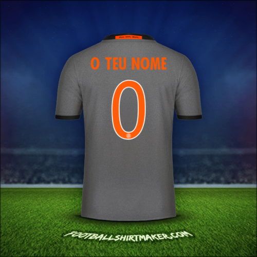 Camisola FC Bayern Munchen Cup 2016/17 Alternativa -  o teu nome - 0