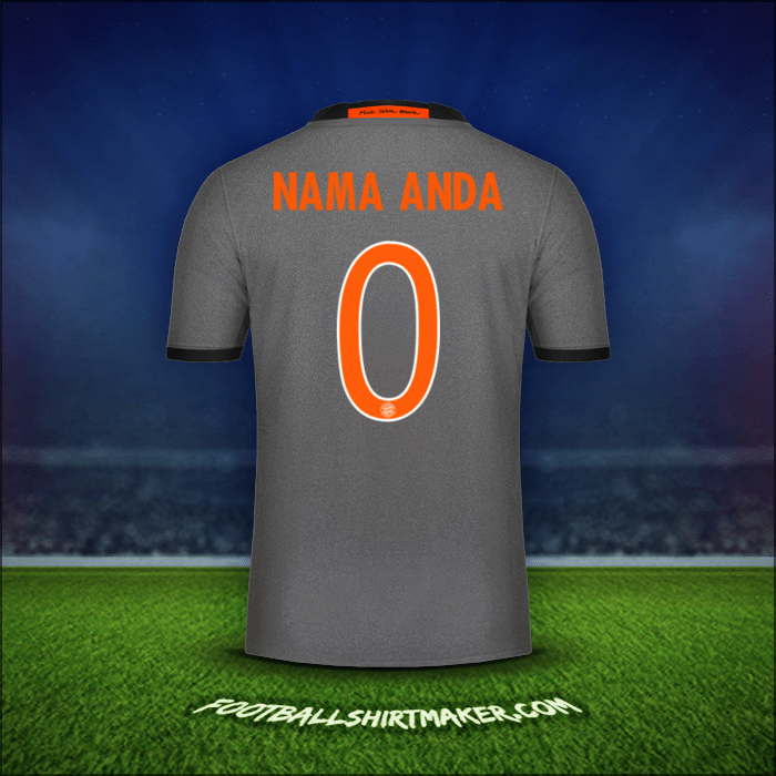 Jersey FC Bayern Munchen Cup 2016/17 Alternatif -  nama anda - 0