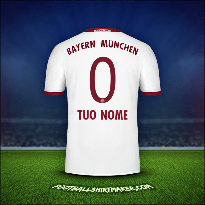 Maglia FC Bayern Munchen 2016/17 Terza -  tuo nome - 0