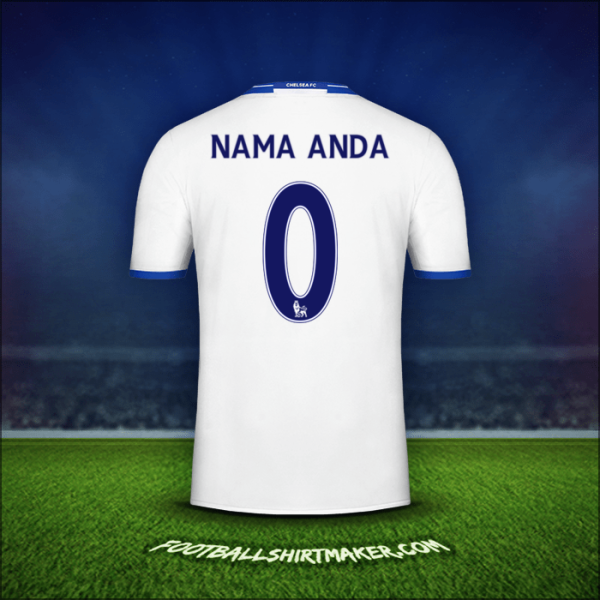 Jersey Chelsea 2016/17 Ketiga -  nama anda - 0