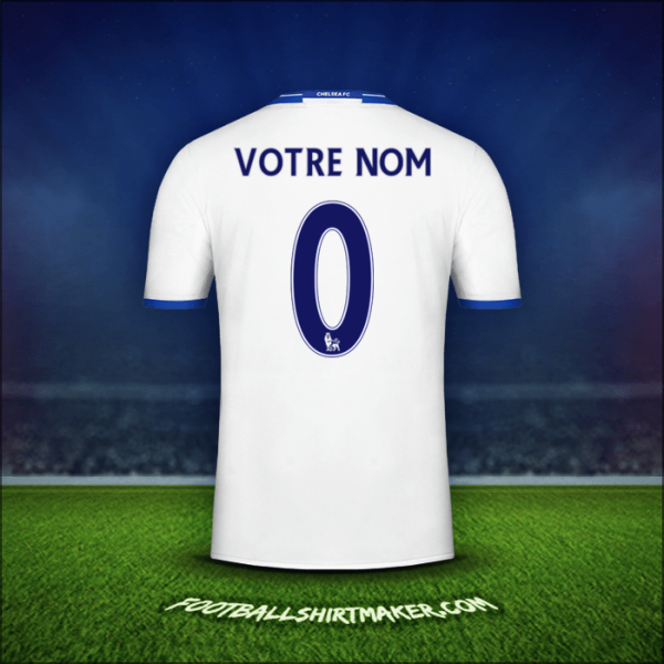 Maillot Chelsea 2016/17 Troisième -  votre nom - 0
