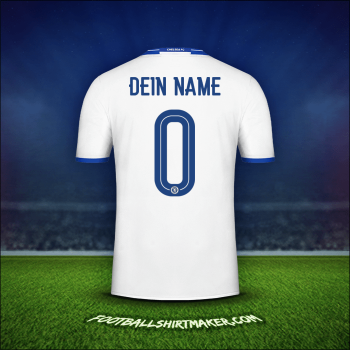Trikot Chelsea Cup 2016/17 Dritte -  dein name - 0