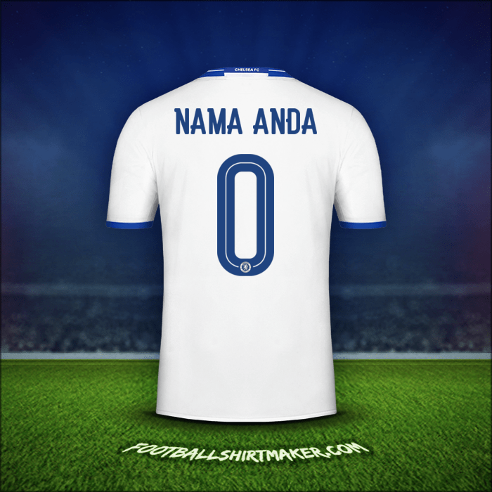 Jersey Chelsea Cup 2016/17 Ketiga -  nama anda - 0
