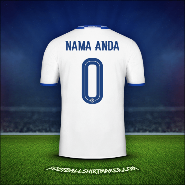 Jersey Chelsea Cup 2016/17 Ketiga -  nama anda - 0