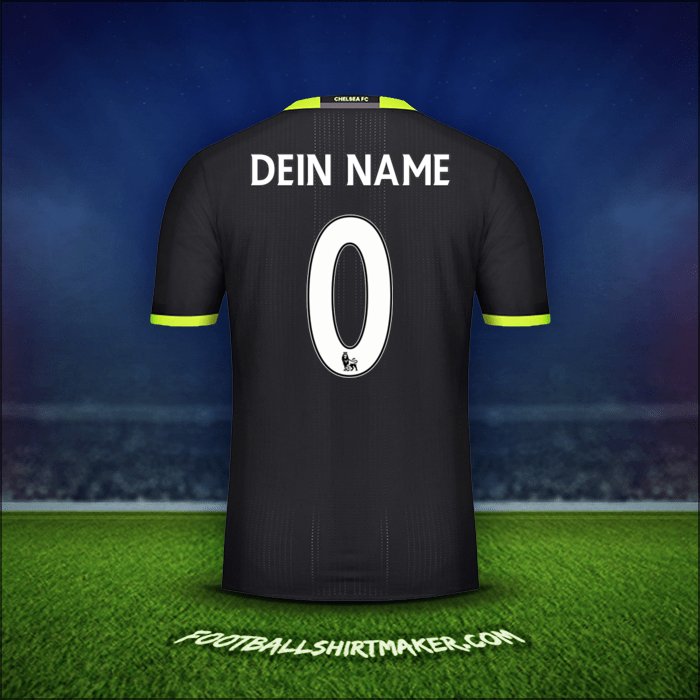 Trikot Chelsea 2016/17 Auswärts -  dein name - 0