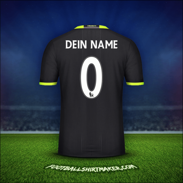 Trikot Chelsea 2016/17 Auswärts -  dein name - 0