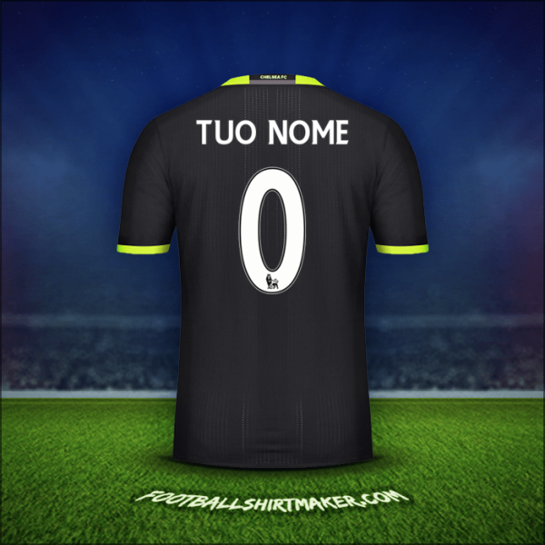Maglia Chelsea 2016/17 Seconda -  tuo nome - 0