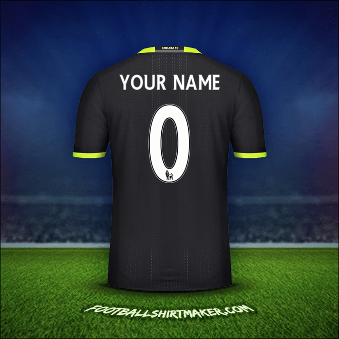 Shirt Chelsea 2016/17 Away -  your name - 0