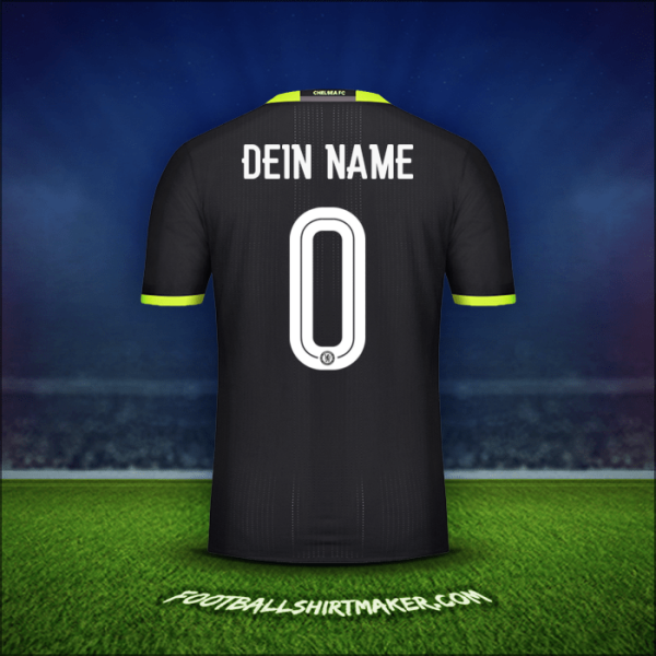 Trikot Chelsea Cup 2016/17 Auswärts -  dein name - 0
