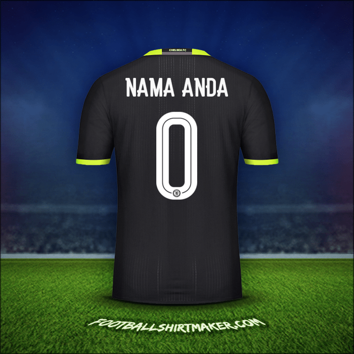 Jersey Chelsea Cup 2016/17 Alternatif -  nama anda - 0