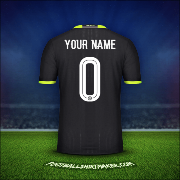 Shirt Chelsea Cup 2016/17 Away -  your name - 0