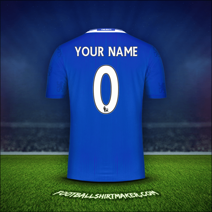 Jersey Chelsea 2016/17 -  your name - 0