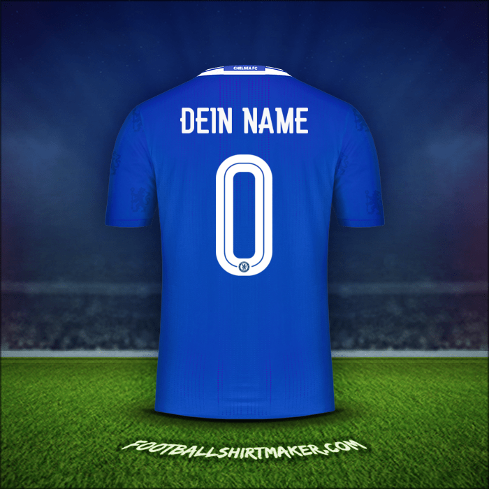 Trikot Chelsea Cup 2016/17 -  dein name - 0