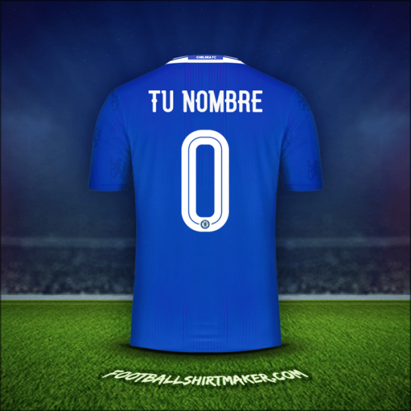 Camiseta Chelsea Cup 2016/17 -  tu nombre - 0