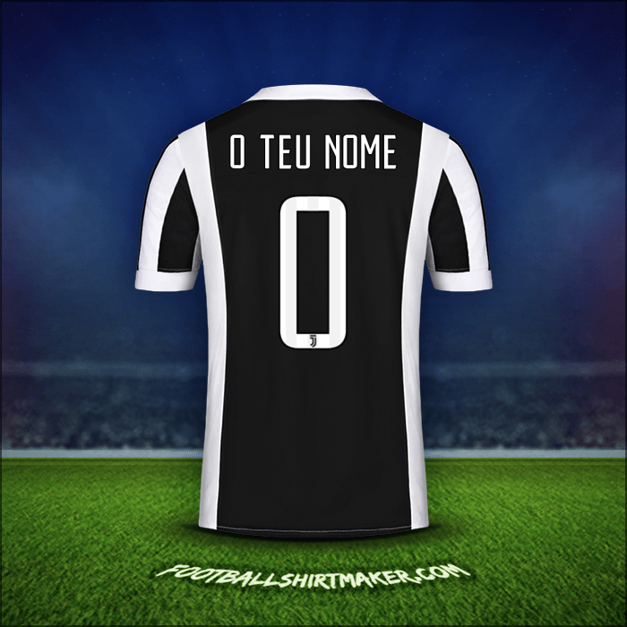 Camisola Juventus FC 2017/18 -  o teu nome - 0
