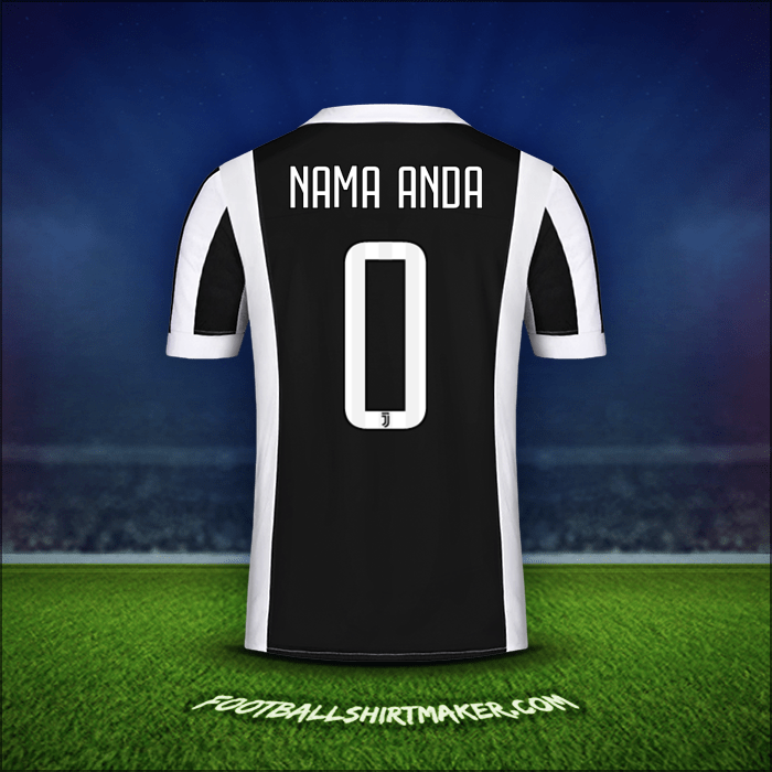Jersey Juventus FC 2017/18 -  nama anda - 0