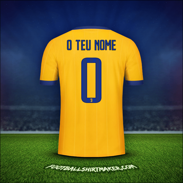 Camisola Juventus FC 2017/18 Alternativa -  o teu nome - 0