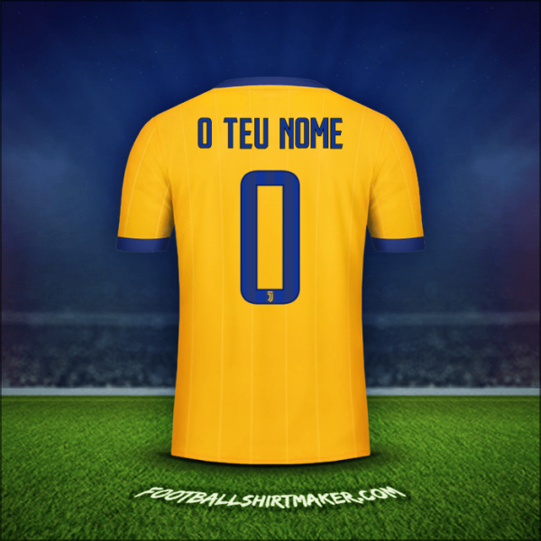 Camisola Juventus FC 2017/18 Alternativa -  o teu nome - 0