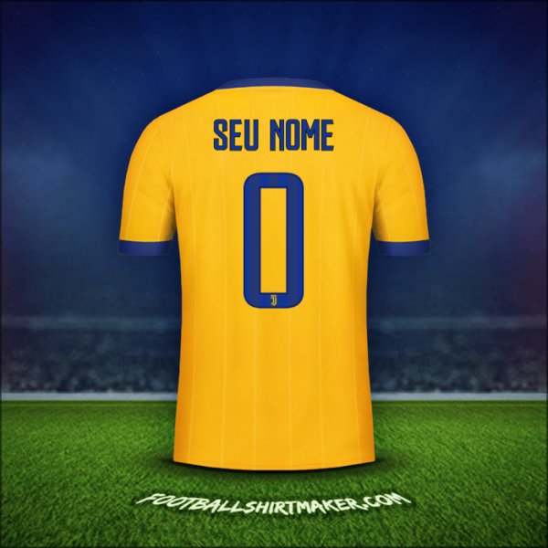 Camisa Juventus FC 2017/18 Alternativa -  seu nome - 0