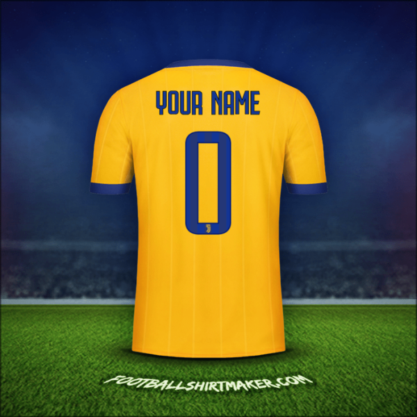 Shirt Juventus FC 2017/18 Away -  your name - 0
