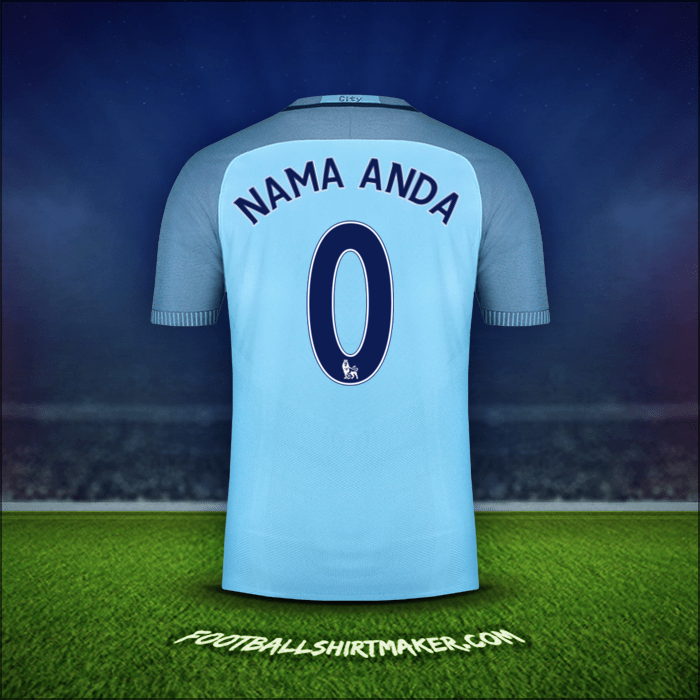 Jersey Manchester City 2016/17 -  nama anda - 0