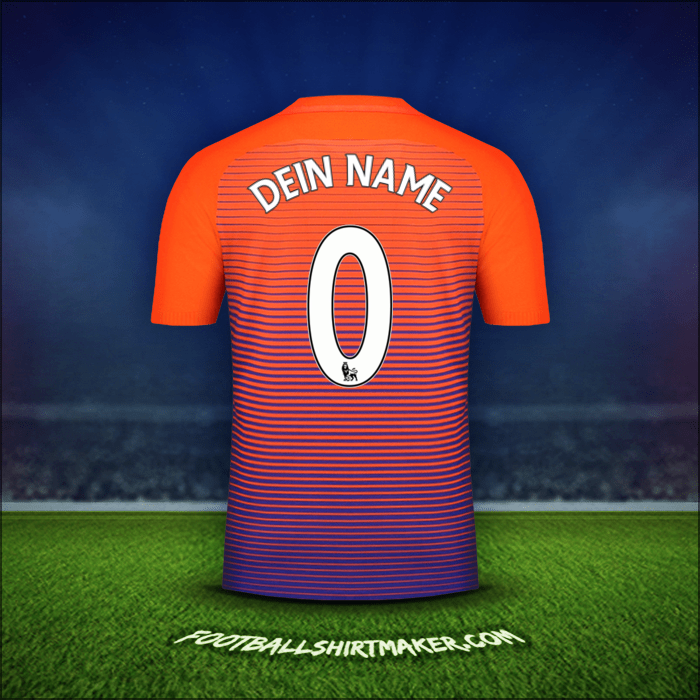 Trikot Manchester City 2016/17 Dritte -  dein name - 0