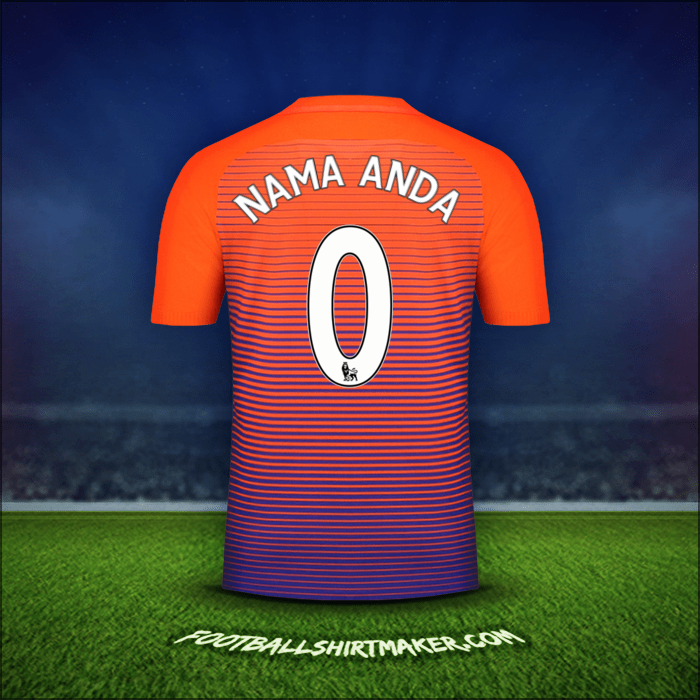 Jersey Manchester City 2016/17 Ketiga -  nama anda - 0