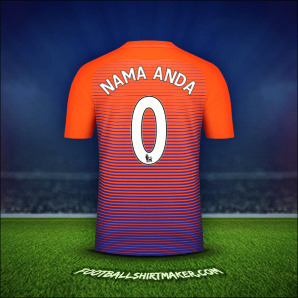 Jersey Manchester City 2016/17 Ketiga -  nama anda - 0