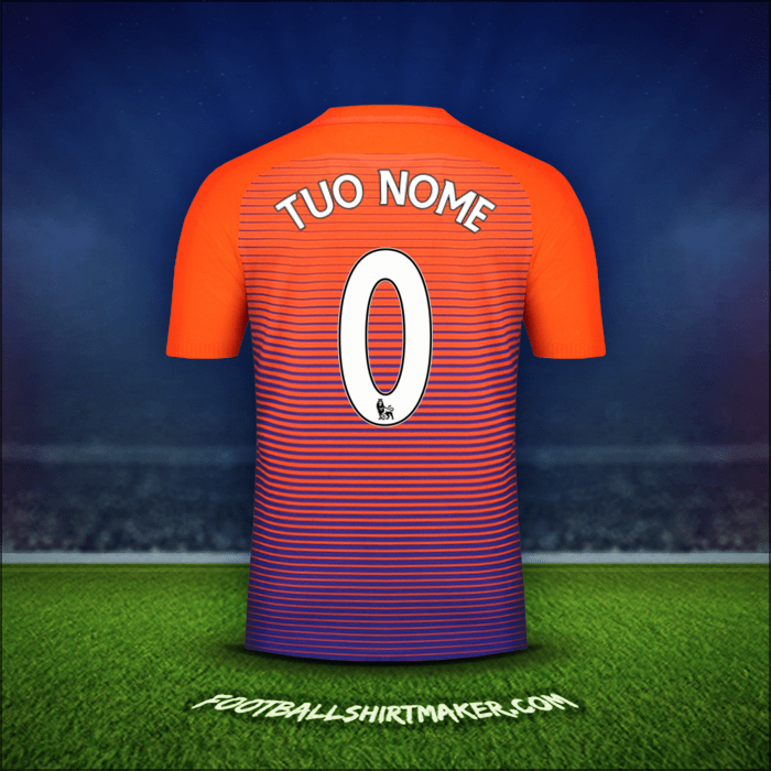 Maglia Manchester City 2016/17 Terza -  tuo nome - 0