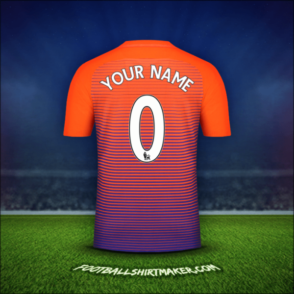 Jersey Manchester City 2016/17 Third -  your name - 0