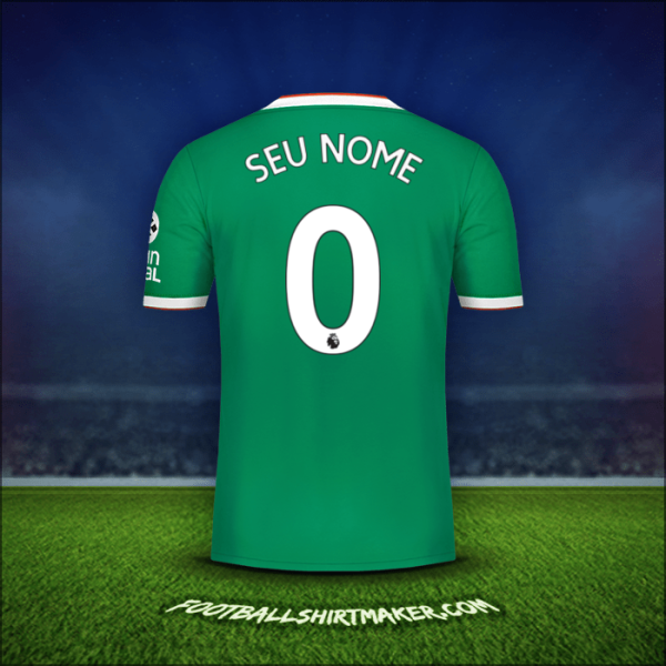 Camisa Wolverhampton Wanderers 2019/20 Terceira -  seu nome - 0