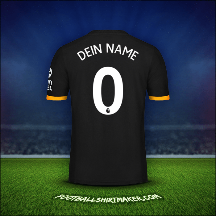 Trikot Wolverhampton Wanderers 2019/20 Auswärts -  dein name - 0