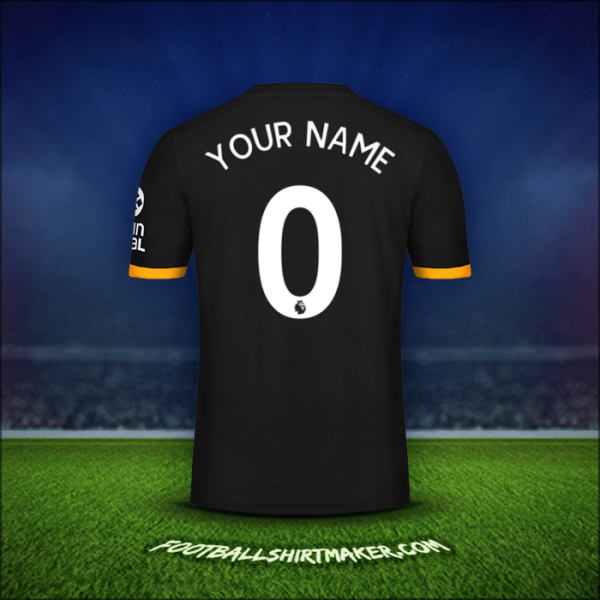 Shirt Wolverhampton Wanderers 2019/20 Away -  your name - 0