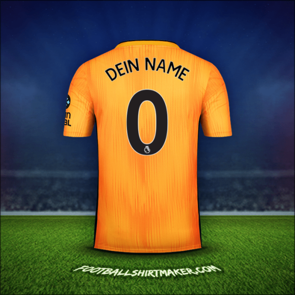 Trikot Wolverhampton Wanderers 2019/20 -  dein name - 0