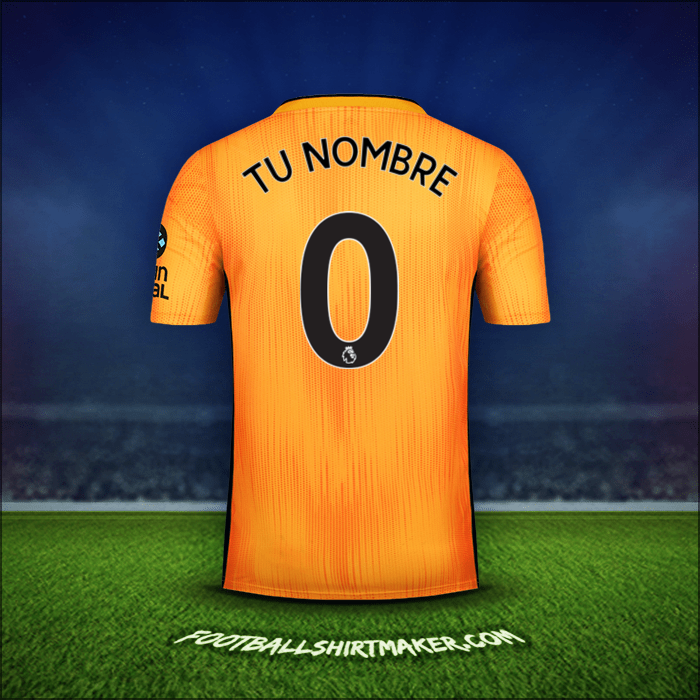 Camiseta Wolverhampton Wanderers 2019/20 -  tu nombre - 0