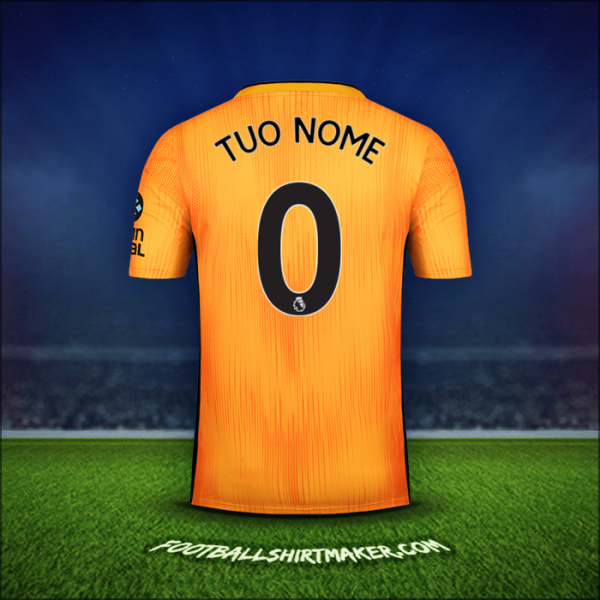 Maglia Wolverhampton Wanderers 2019/20 -  tuo nome - 0