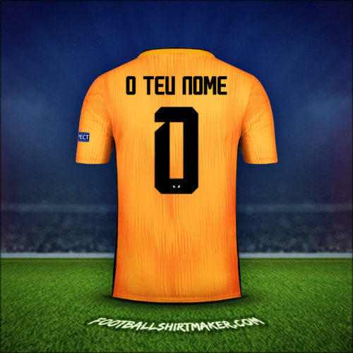 Camisola Wolverhampton Wanderers Cup 2019/20 -  o teu nome - 0