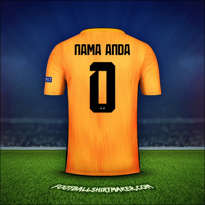 Jersey Wolverhampton Wanderers Cup 2019/20 -  nama anda - 0