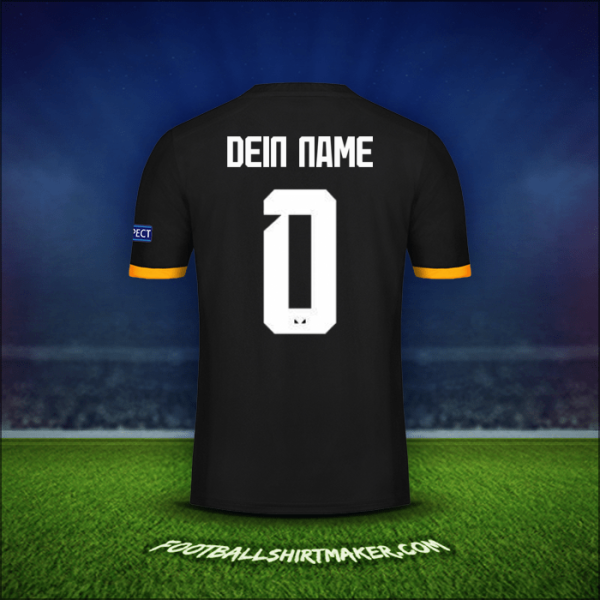 Trikot Wolverhampton Wanderers Cup 2019/20 Auswärts -  dein name - 0