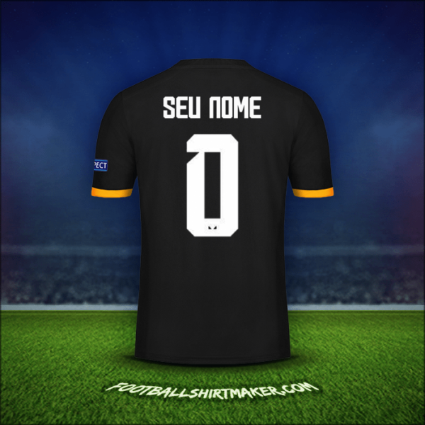 Camisa Wolverhampton Wanderers Cup 2019/20 Alternativa -  seu nome - 0