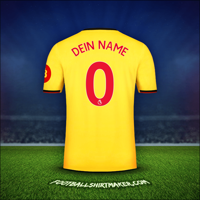 Trikot Watford FC 2019/2020 -  dein name - 0