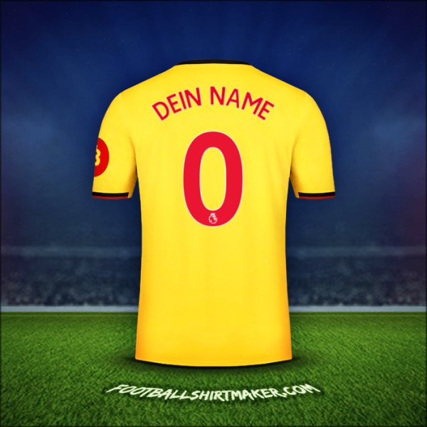 Trikot Watford FC 2019/2020 -  dein name - 0